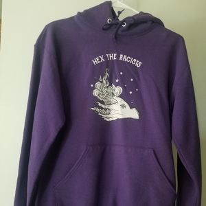 Womens Purple Witchy Hoodie